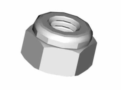 Hex lock nut M4