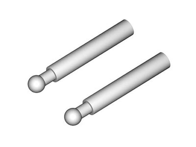 METAL CANOPY HOLDERS (2)