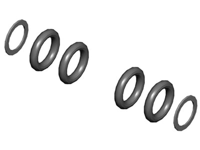 Damper rubber set extra hard