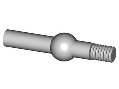 Pin for metal swashplate