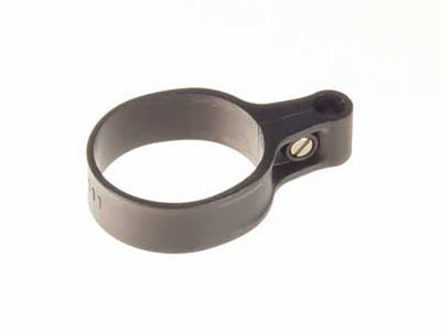 Rudder control guide for 25mm tailboom