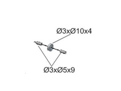 Carbon belt tensioner LOGO 500 SE