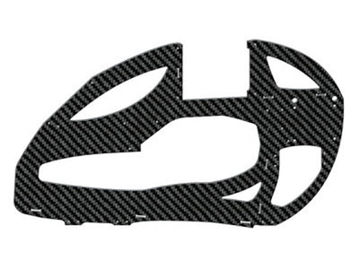 Sideframe left, LOGO 500/600  Carbon