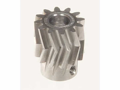 Pinion for herringbone gear 12teeth,  M1, dia.6mm