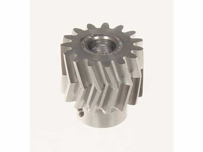 Pinion for herringbone gear 15teeth,  M1, dia.6mm
