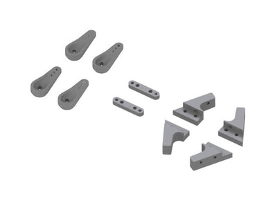 Servo mounting set JR/Futaba HV, LOGO XXtreme