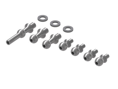 Ball bolts swashplate, LOGO XXtreme