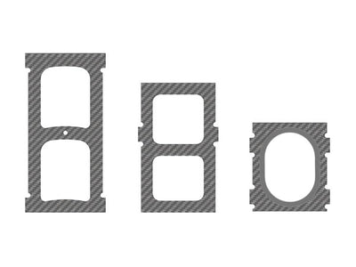 Vertical Carbon Chassis Frames LOGO 700 XXtreme