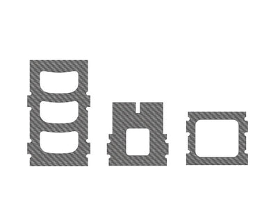 Upper Carbon Chassis Frames LOGO 700 XXtreme