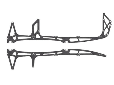 Lower frame stiffener, 1mm, LOGO 700 XXtreme