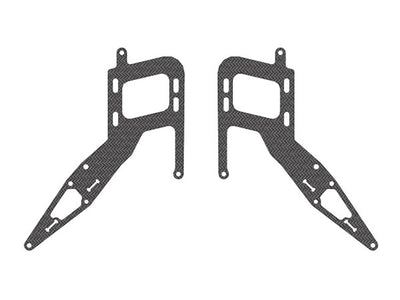 Middle stiffener plate, 1mm, LOGO 700 XXtreme