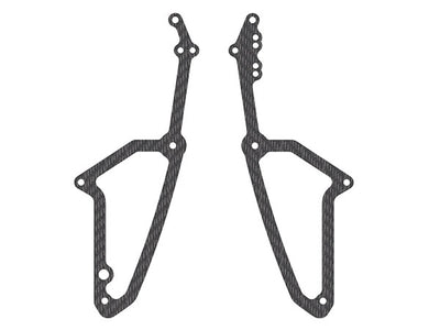 Upper stiffening plate, 1mm, LOGO 700 XXtreme