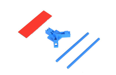 Antenna support flat mounting, blue (04960)