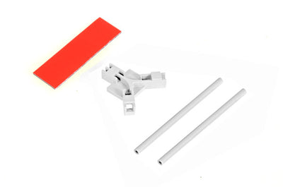 Antenna support flat mounting, white (04962)