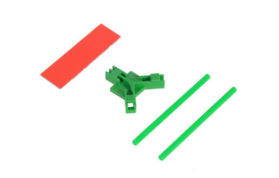 Antenna support flat mounting, green (04966)