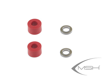 Head dampers 3D (Red) - Protos 380