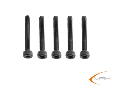 MSH M2.5 x 25 Socket head cap screw (5)