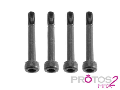 M3x23 6mm Threaded Socket Head Cap Screw