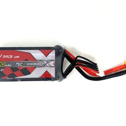 ManiaX 14.8V 1300mah 4S 75C FPV Race Lipo : MX1300-4S-75