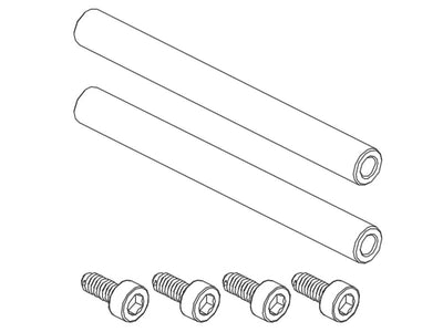 Feathering Shaft Set (2) OMP M1 : OSHM1002