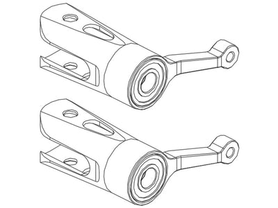 Main Rotor Holder Set - OMP M1 : OSHM1003