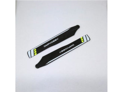 125mm Main Blades (Yellow) Hard - OMP M1 : OSHM1034