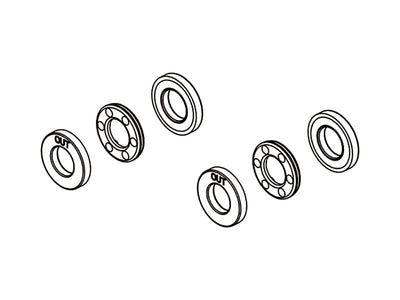 OMPHOBBY M2 Thrust Bearing (1 Set) : OSHM2005