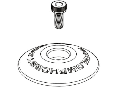 OMPHOBBY M2 Metal Head Stopper (1 Set) : OSHM2006