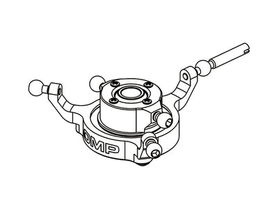 OMPHOBBY M2 CCPM 120º Metal Swashplate : OSHM2009