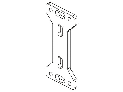 OMPHOBBY M2 Carbon Fibre Middle Frame : OSHM2023