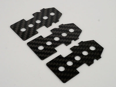OMPHOBBY M2 Carbon Fibre Battery Mount (3 Pack) : OSHM2028