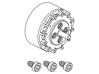 OMPHOBBY M2 V2 R11-3 BL Orange Tail Motor : OSHM2037