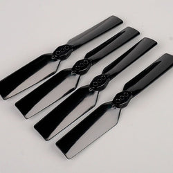 OMPHOBBY M2 Tail Blade Set - Black (4 Sets) : OSHM2038