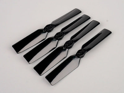 OMPHOBBY M2 Tail Blade Set - Black (4 Sets) : OSHM2038