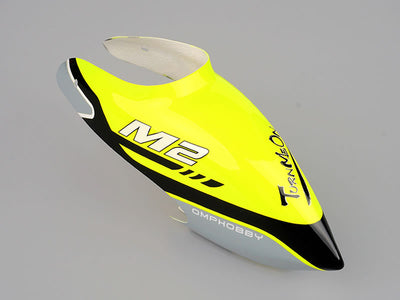 OMPHOBBY M2 V2 Canopy Set - Racing Yellow : OSHM2041