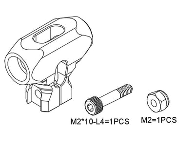 OMPHOBBY M2 Explore Main Rotor Housing : OSHM2081