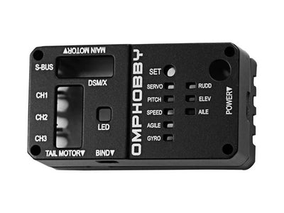 OMPHOBBY M2 Flight Control Housing Set : OSHM2116