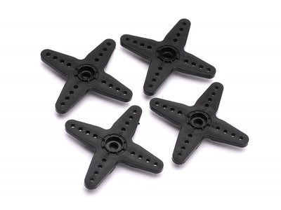 Servo Horn Type A (Splined) (4 Point Cross Type) (10) : P-SO1236