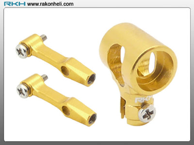 Rakonheli CNC AL DFC Center Hub Set (Gold) - Blade mCPXBL