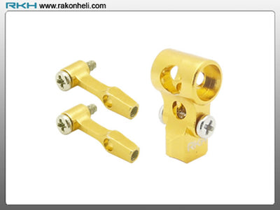 Rakonheli CNC AL DFC Center Hub Set (Gold) - Blade Nano CPX