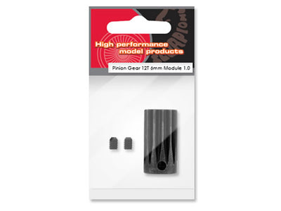 SCORPION 12 TOOTH PINION 6MM MOD 1