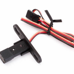 Aircraft RPM Sensor and Bracket with Standard Servo Lead