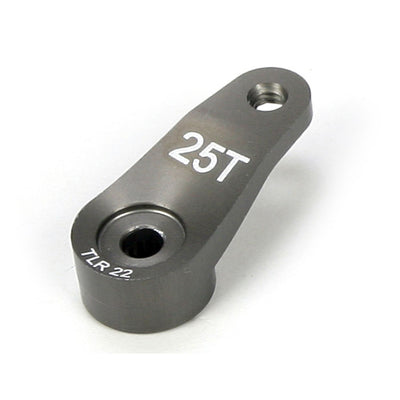 Servo Horn, 25T, Aluminum: 22 : TLR1557