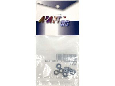 Flat washer M4 zinc plated (8)