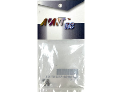 Plain nut M2.5 zinc plated (4)