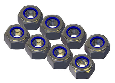 Nylon insert Locknut M5 (8)