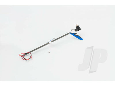 CHRONOS CX100 TAILBOOM,FINS & MOTOR SET(BLUE)