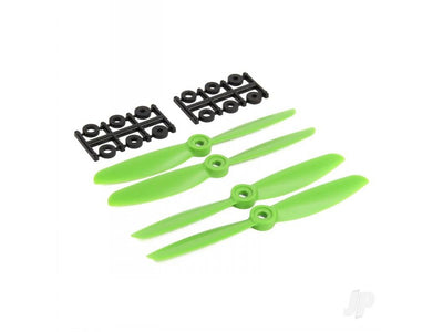 5x4.5 Green Prop Set (4) (X:Bolt)