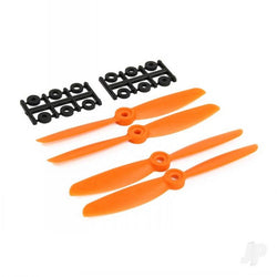 5x4.5 Orange Prop Set (4) (X:Bolt)