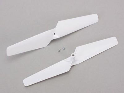 Blade 180QX HD CW and CCW Rotating Propeller White (2)
